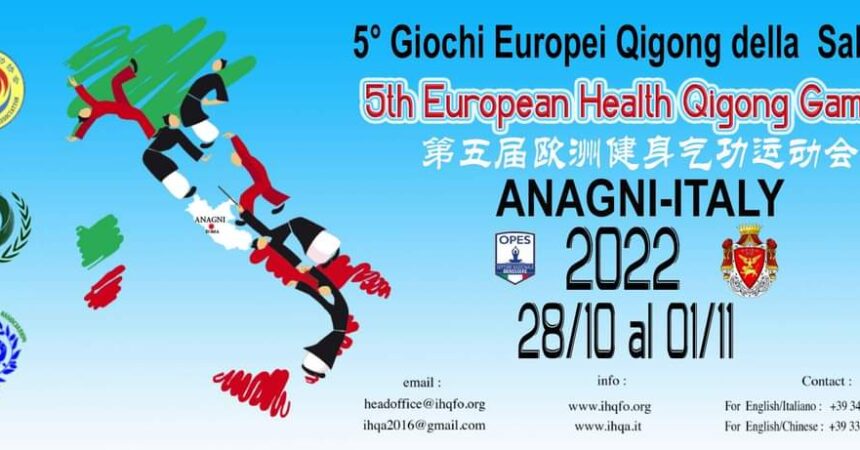 5th European Health QiGong Games in Anagni Italy